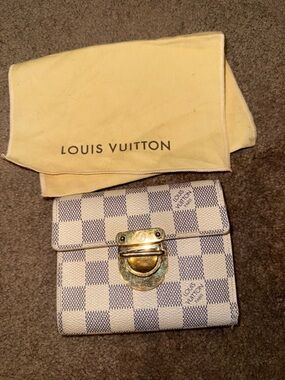 Louis Vuitton Damier Azur Koala Compact Wallet